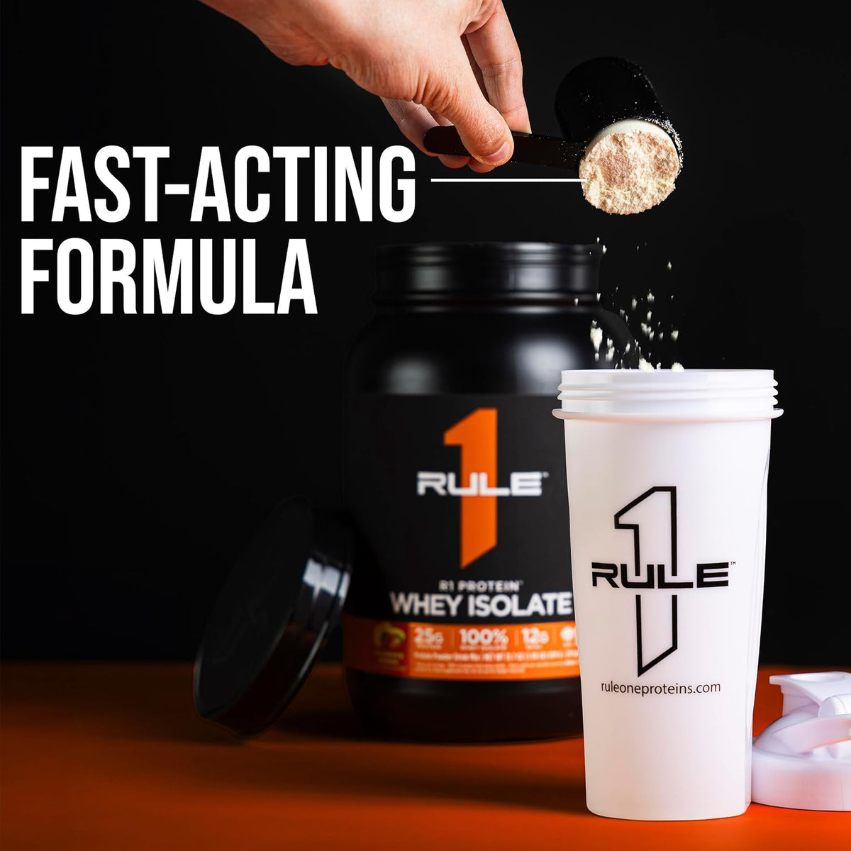 Rule 1 Proteins R1 Protein Whey Isolate, Vanilla Creme, 76 Servings