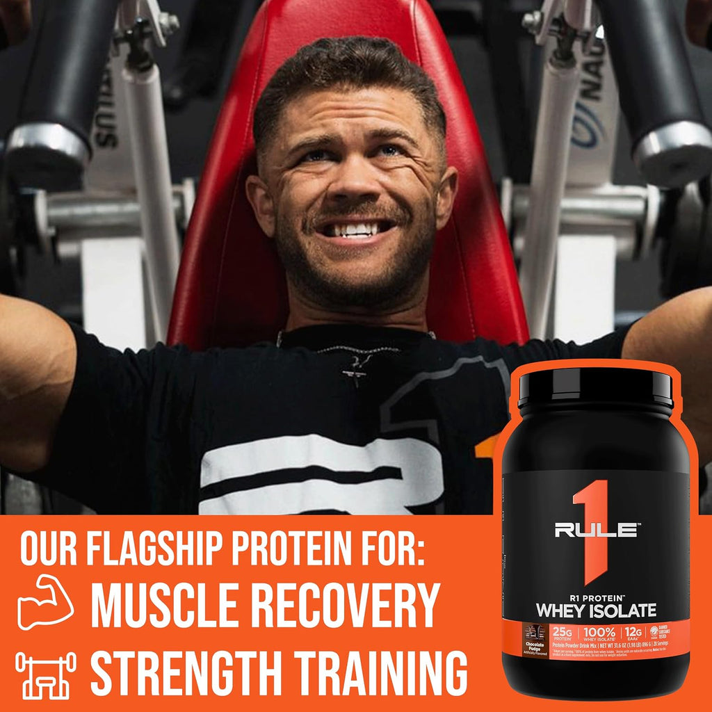 Rule 1 Proteins R1 Protein Whey Isolate, Vanilla Creme, 76 Servings